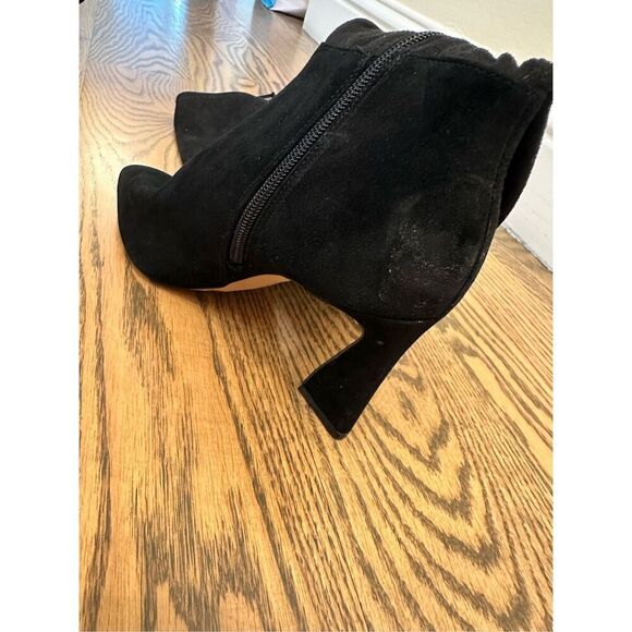 Vince Camuto Black Over The Knee Lace Back Boots Size 8.5 - Picture 5 of 7